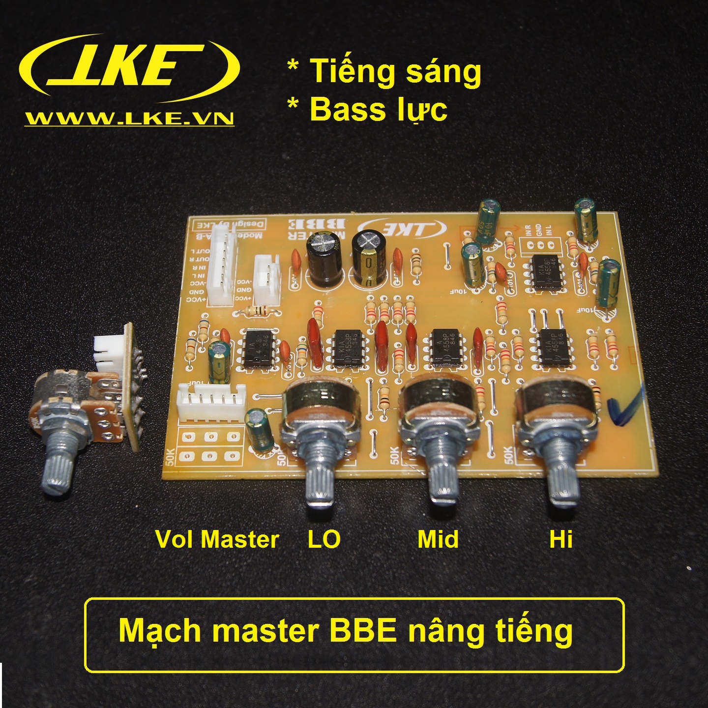 mạch master nâng tiếng BBE LKE
